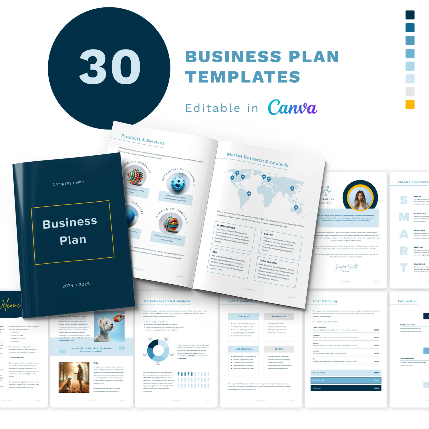 Business Plan Templates (Pets)