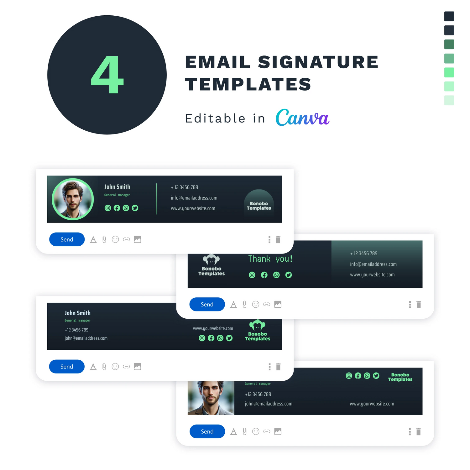 E-mail Signature Templates (Electronics)