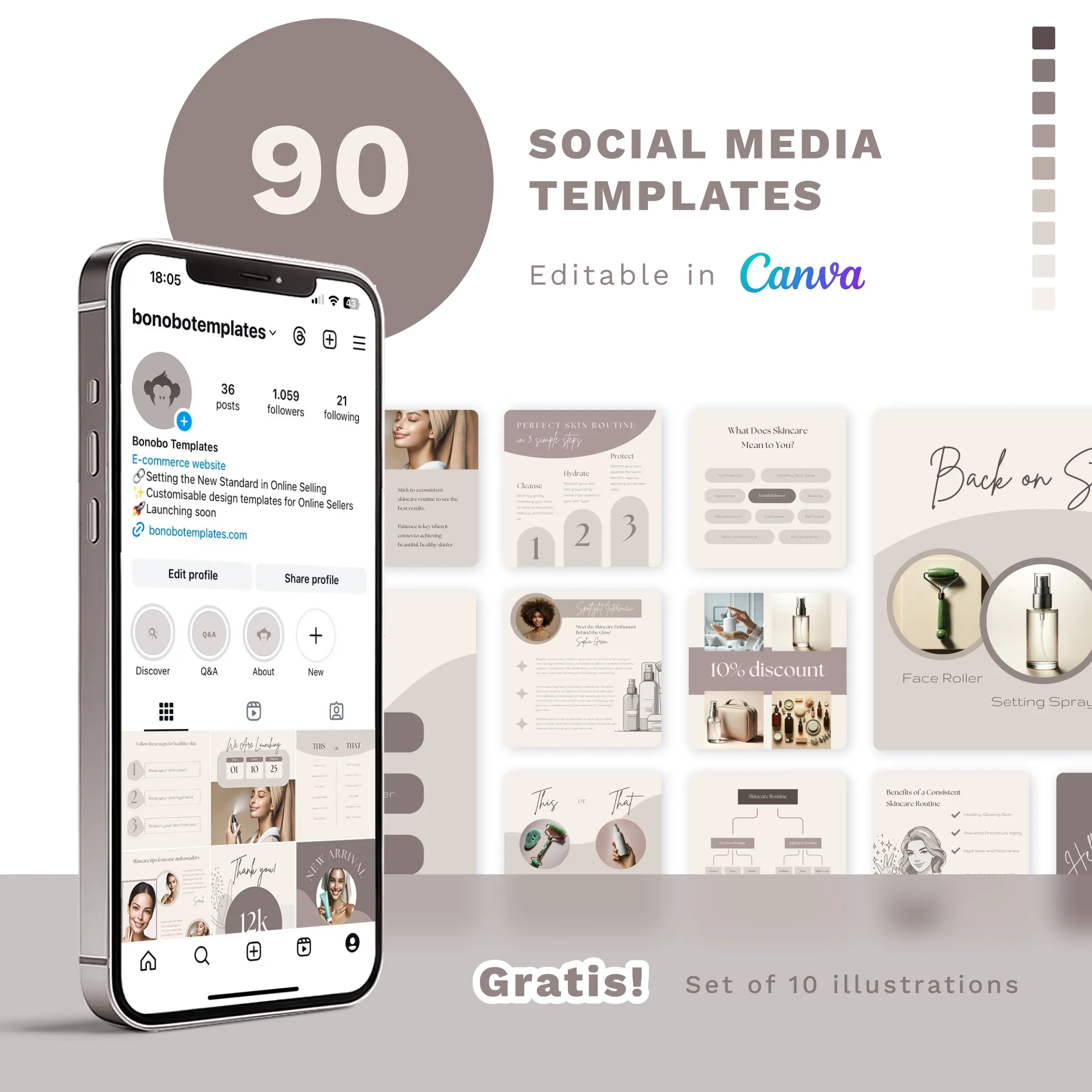 Social Media template