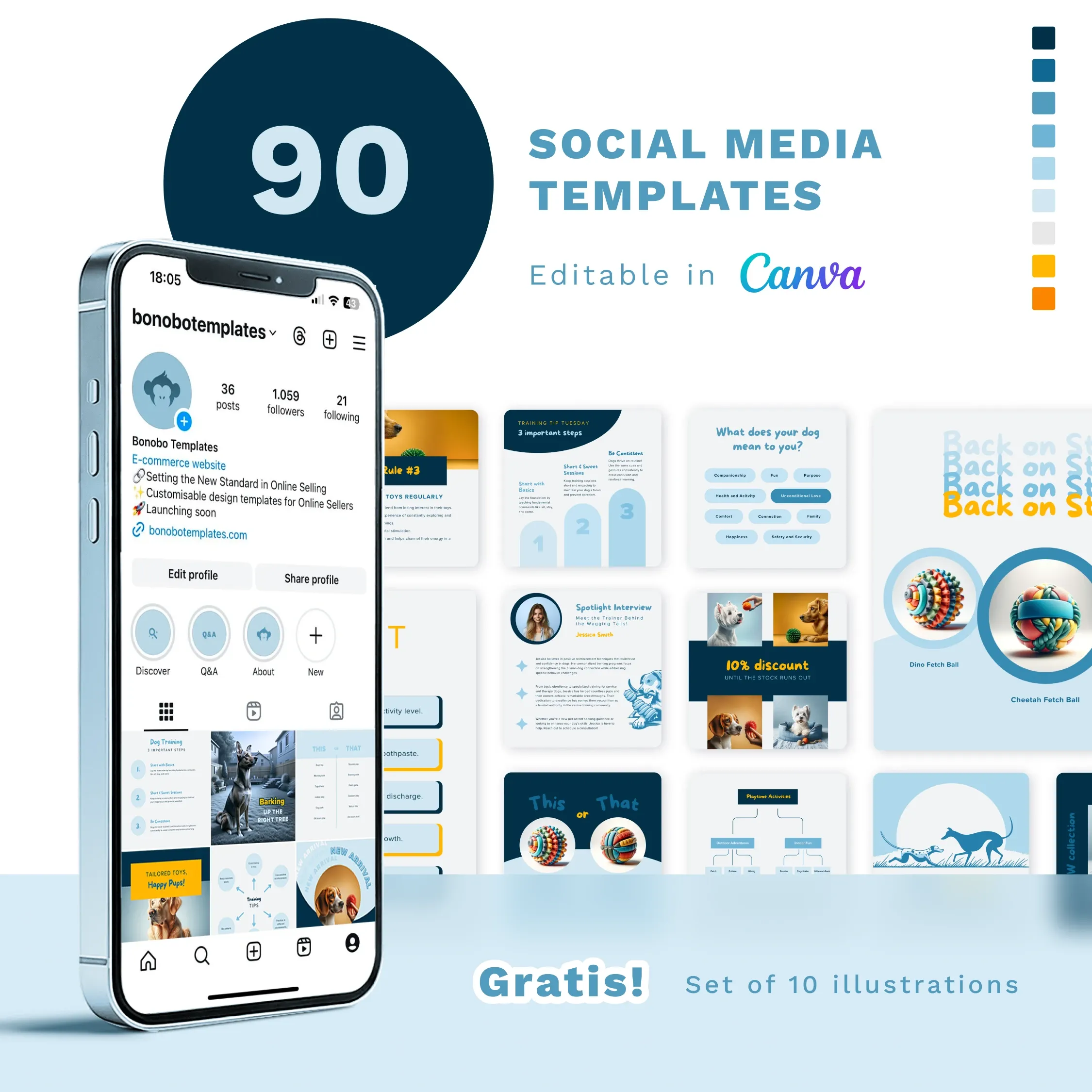 Social Media template