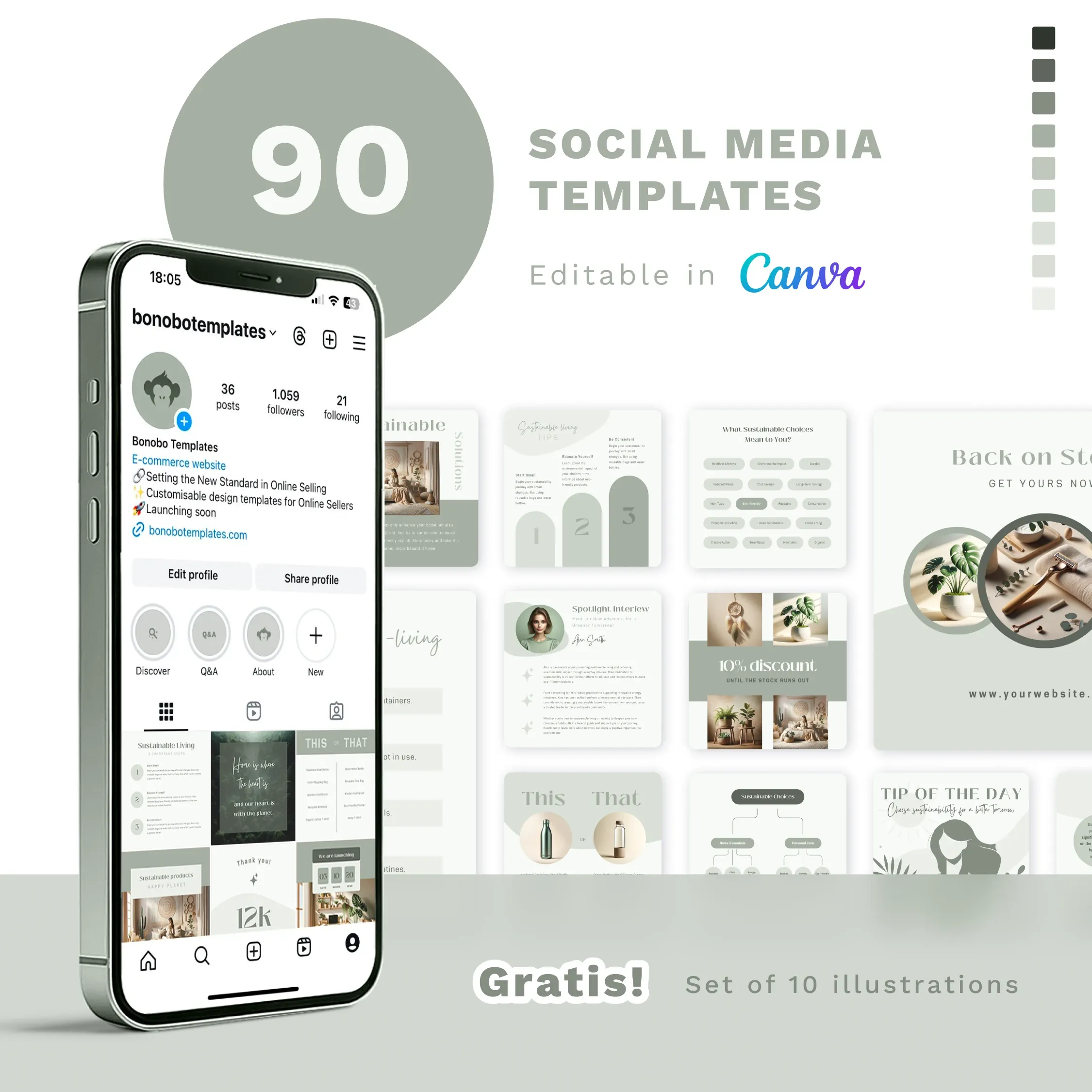 Social Media template