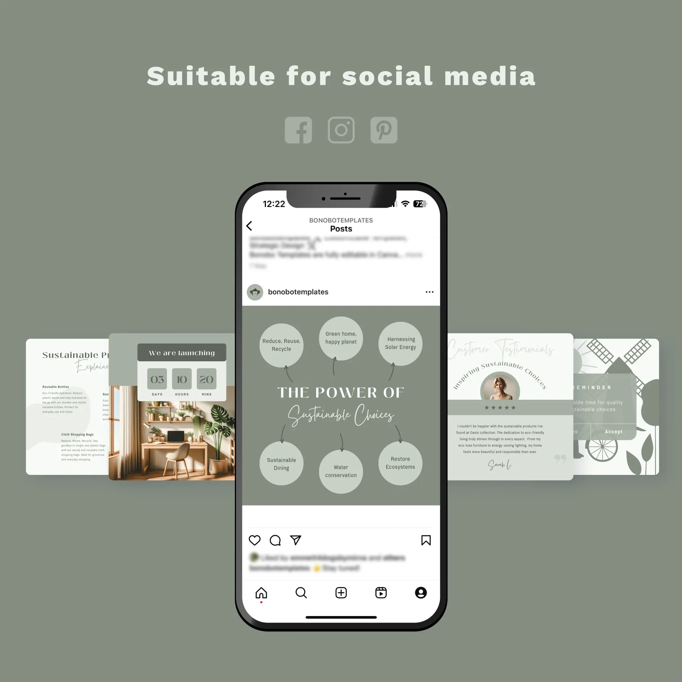 Social Media template