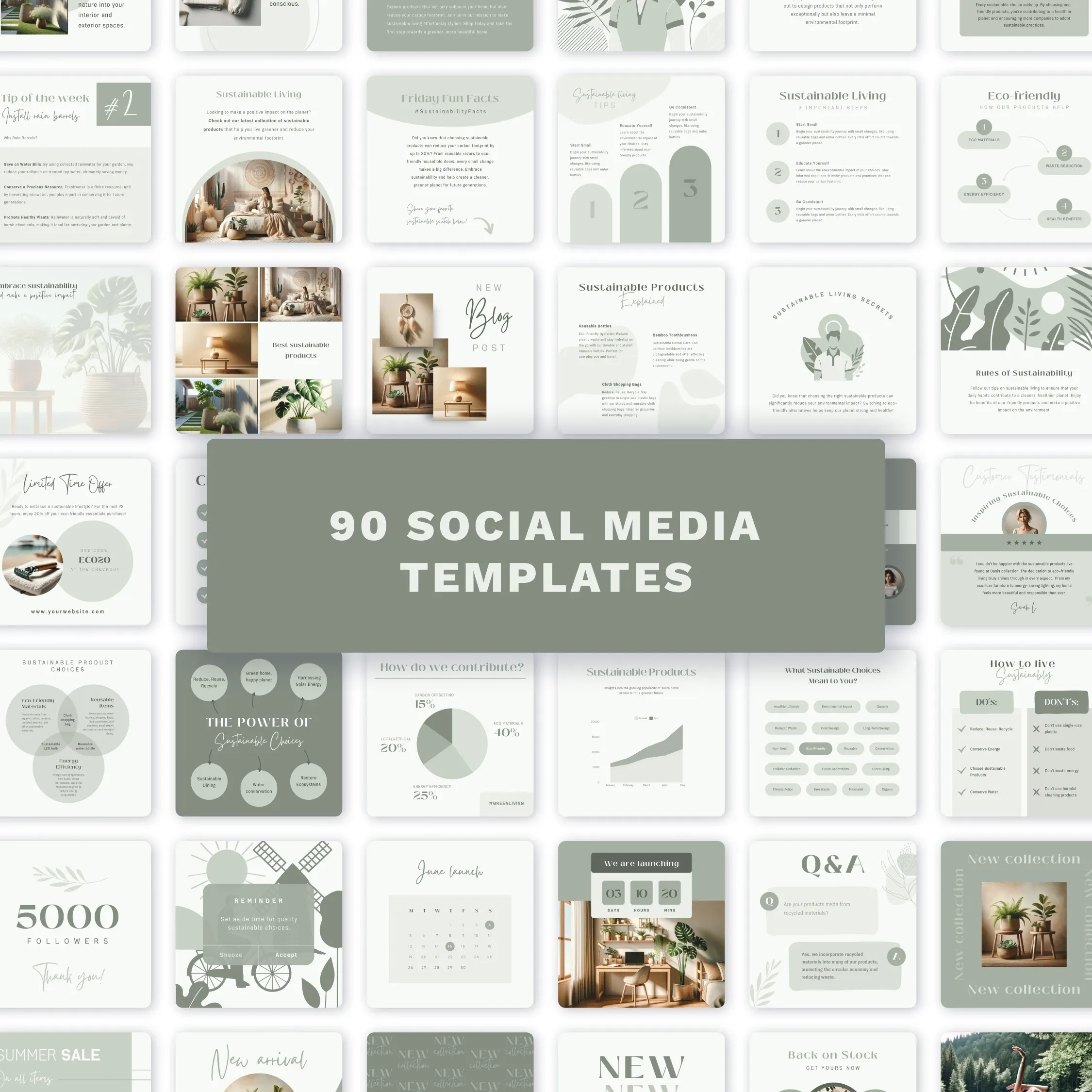 Social Media template